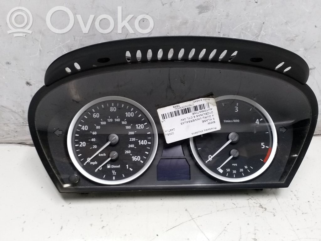 BMW 5 E60 E61 Speedometer (instrument cluster) 
