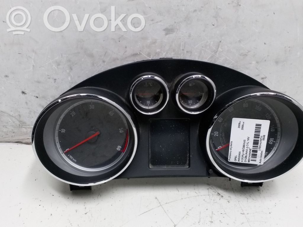 Opel Insignia A Licznik / Prędkościomierz 