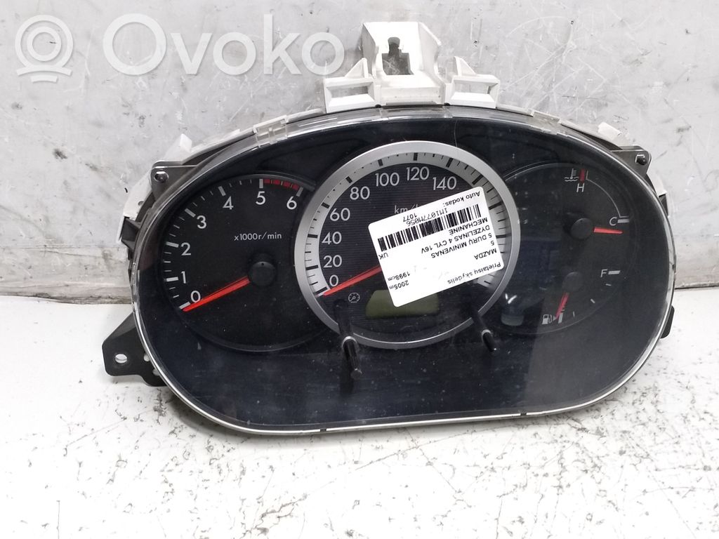 Mazda 5 Speedometer (instrument cluster) 