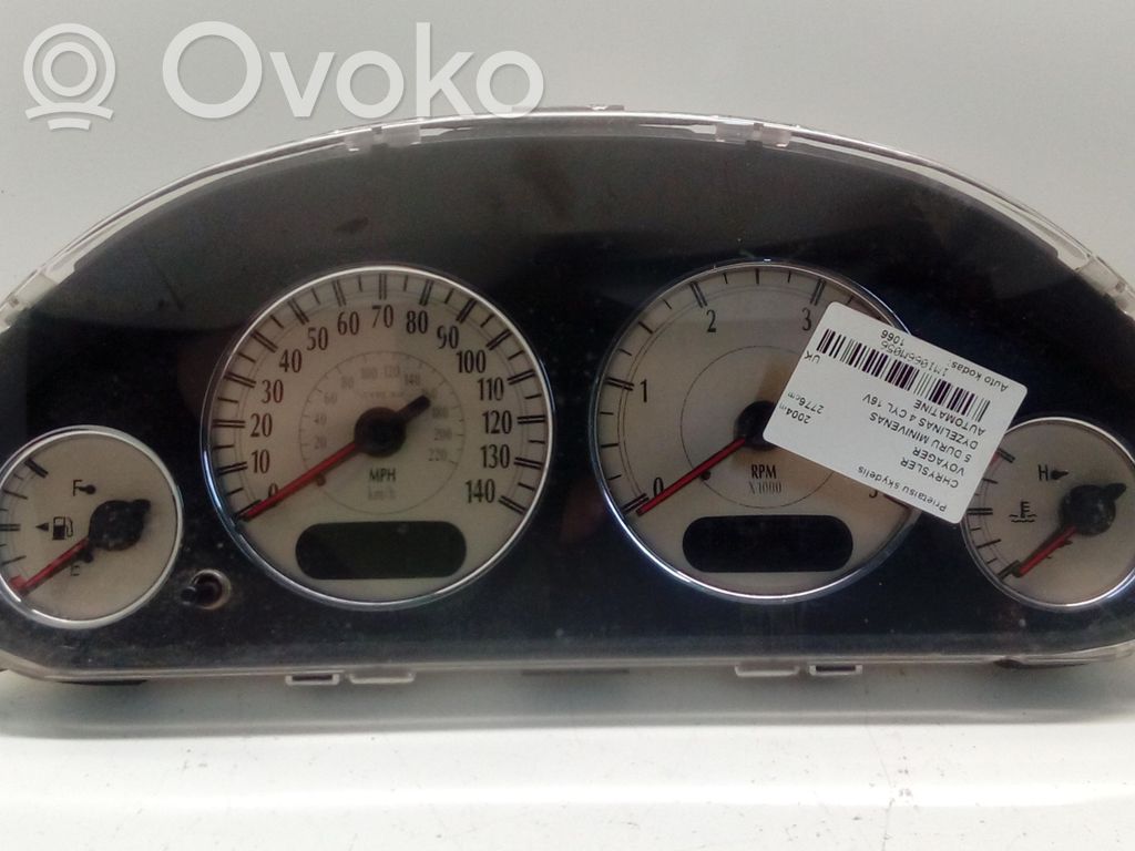 Chrysler Voyager Tachimetro (quadro strumenti) 