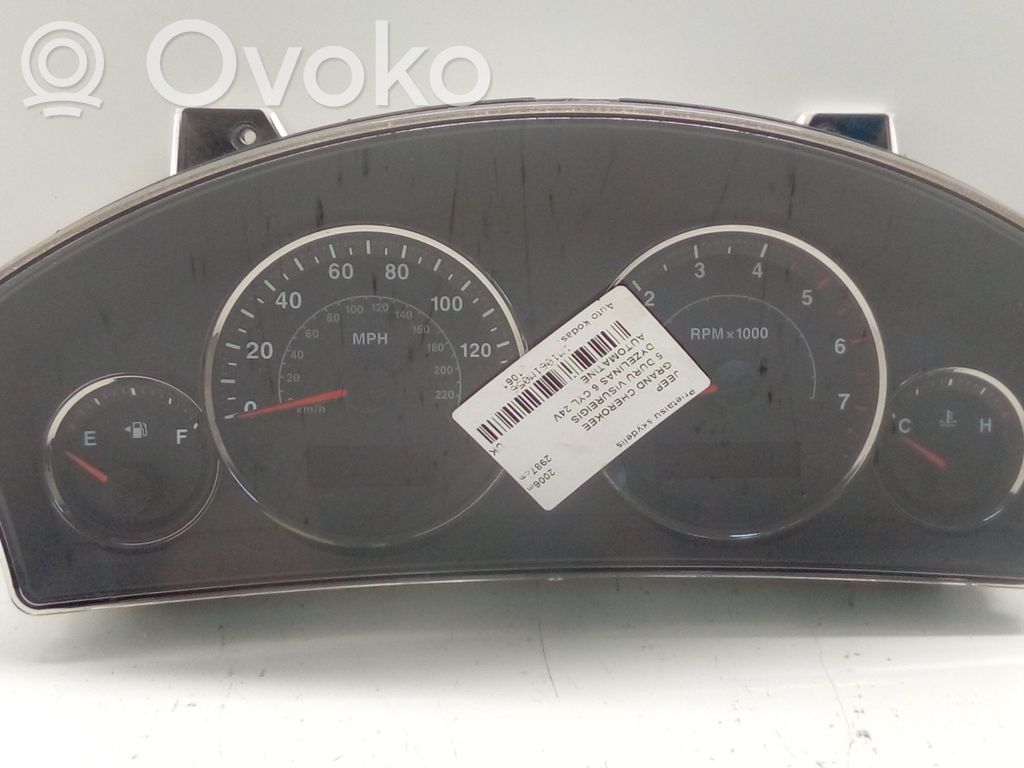 Jeep Grand Cherokee (WK) Speedometer (instrument cluster) 
