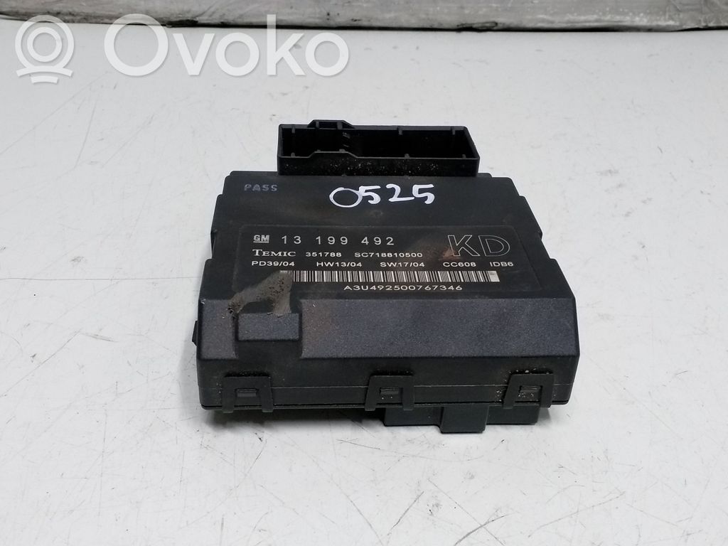 Opel Vectra C Comfort/convenience module 