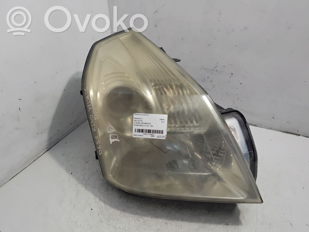 Renault Vel Satis Phare frontale 