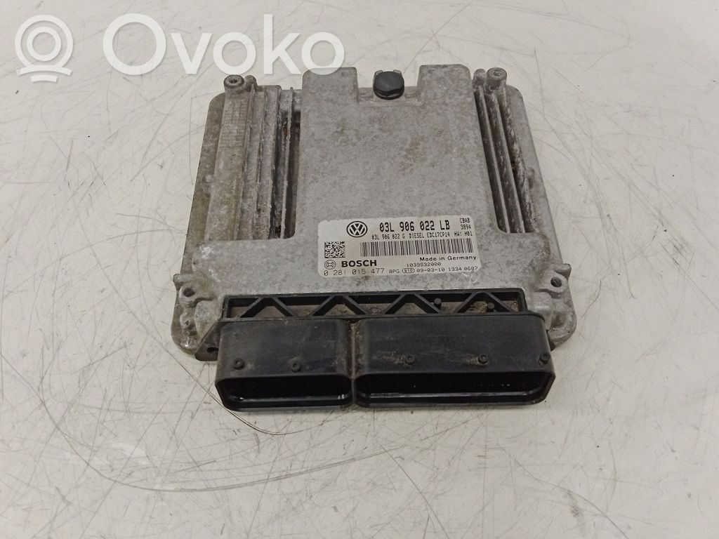 Volkswagen Golf VI Engine control unit/module 