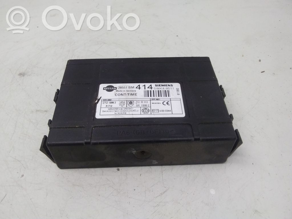 Nissan Almera N16 Moduł / Sterownik komfortu 