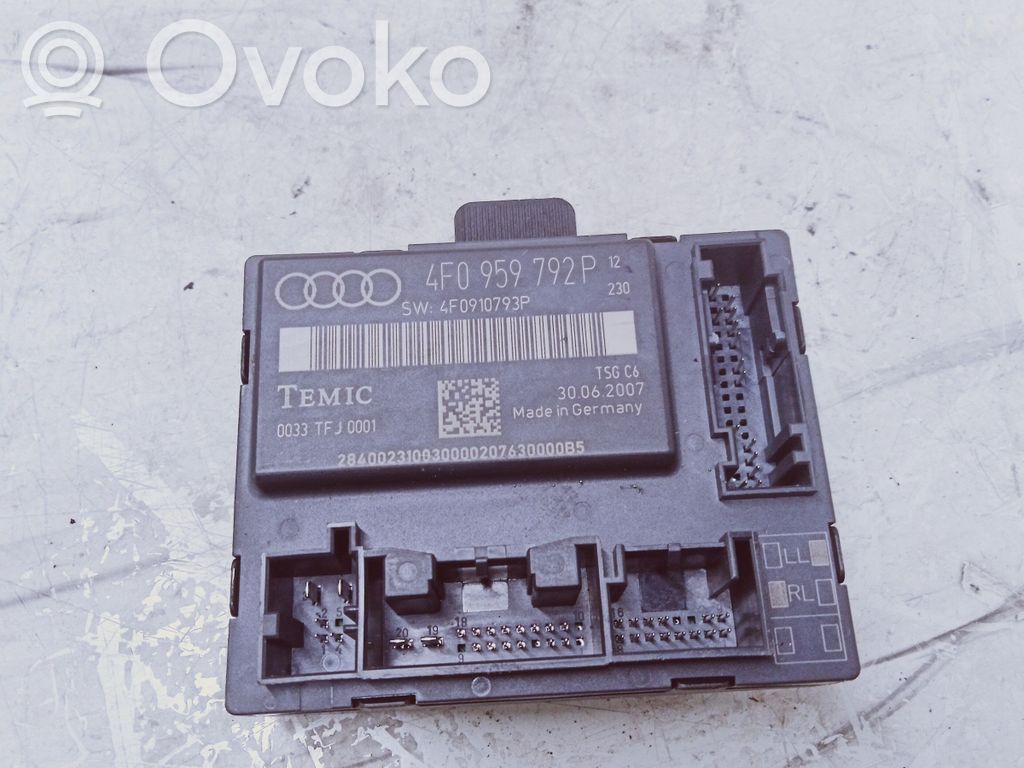 Audi A6 Allroad C6 Door control unit/module 