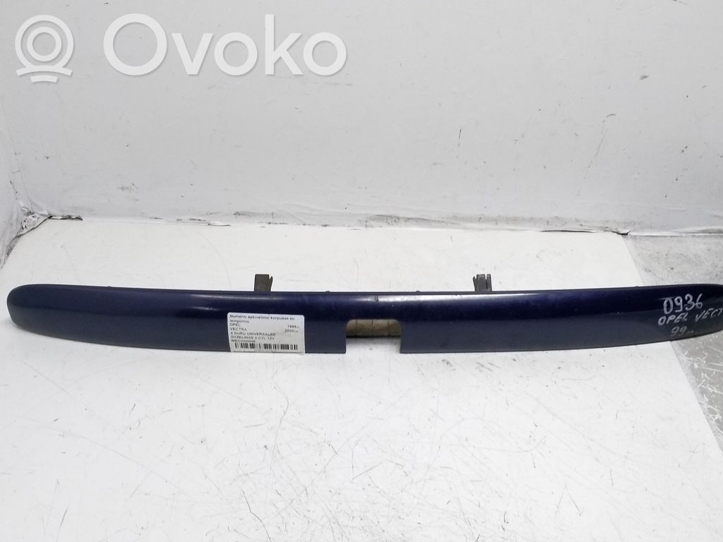 Opel Vectra B Éclairage de plaque d'immatriculation 