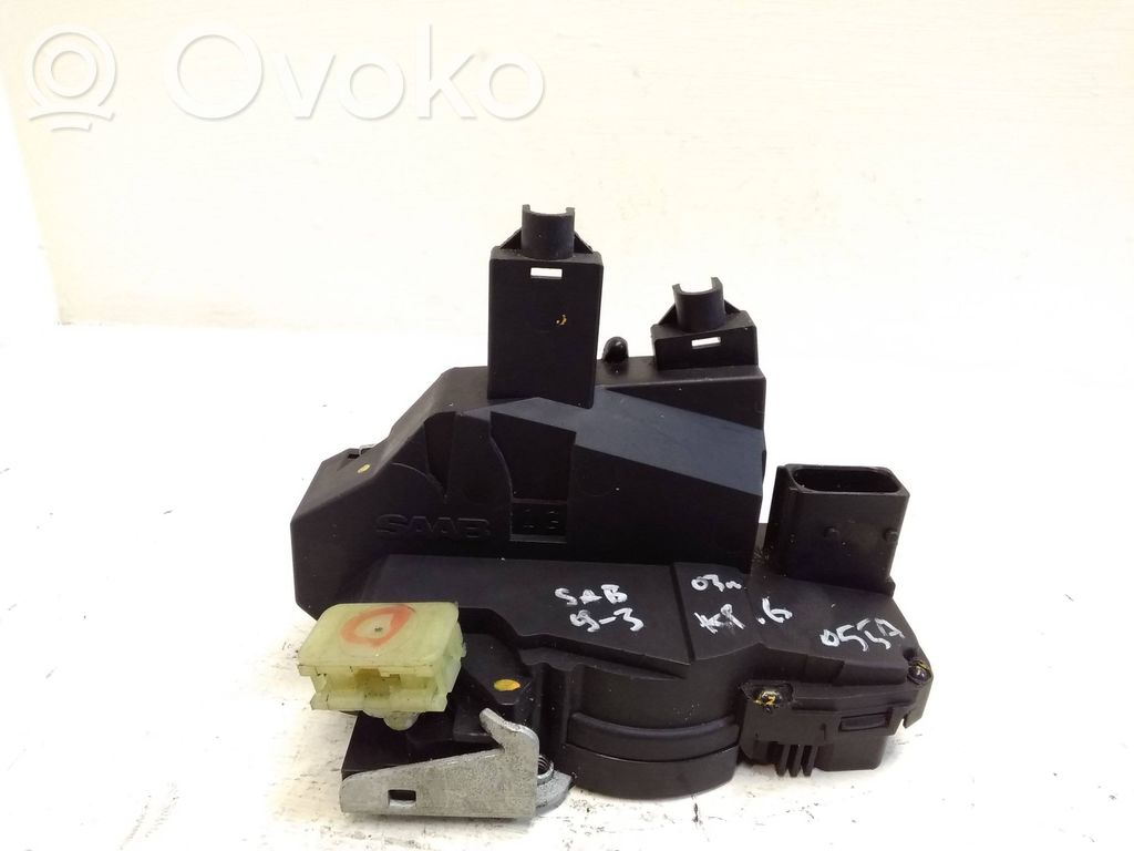 Saab 9-3 Ver1 Cerradura de puerta trasera 