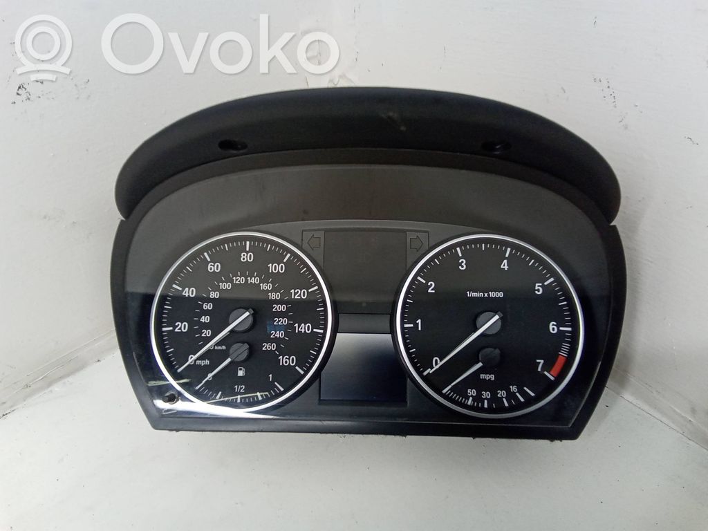 BMW 3 E90 E91 Speedometer (instrument cluster) 