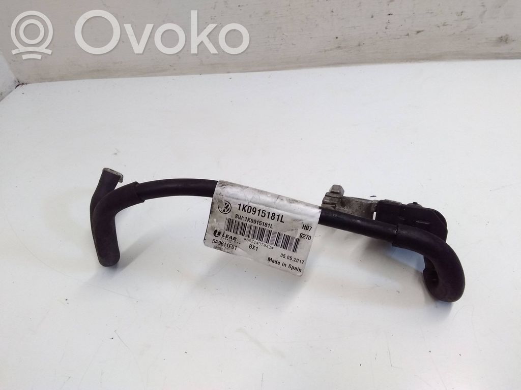 Volkswagen Sharan Minus / Klema / Przewód akumulatora 