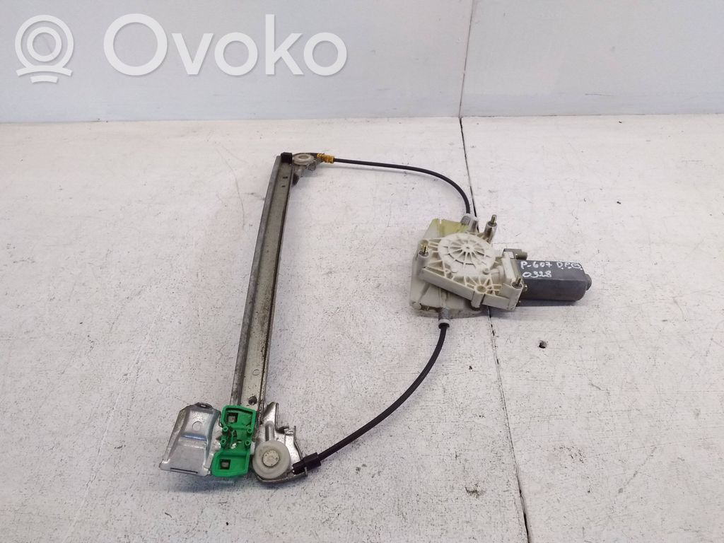 Elektryczny podnośnik szyby drzwi tylnych   9629156480