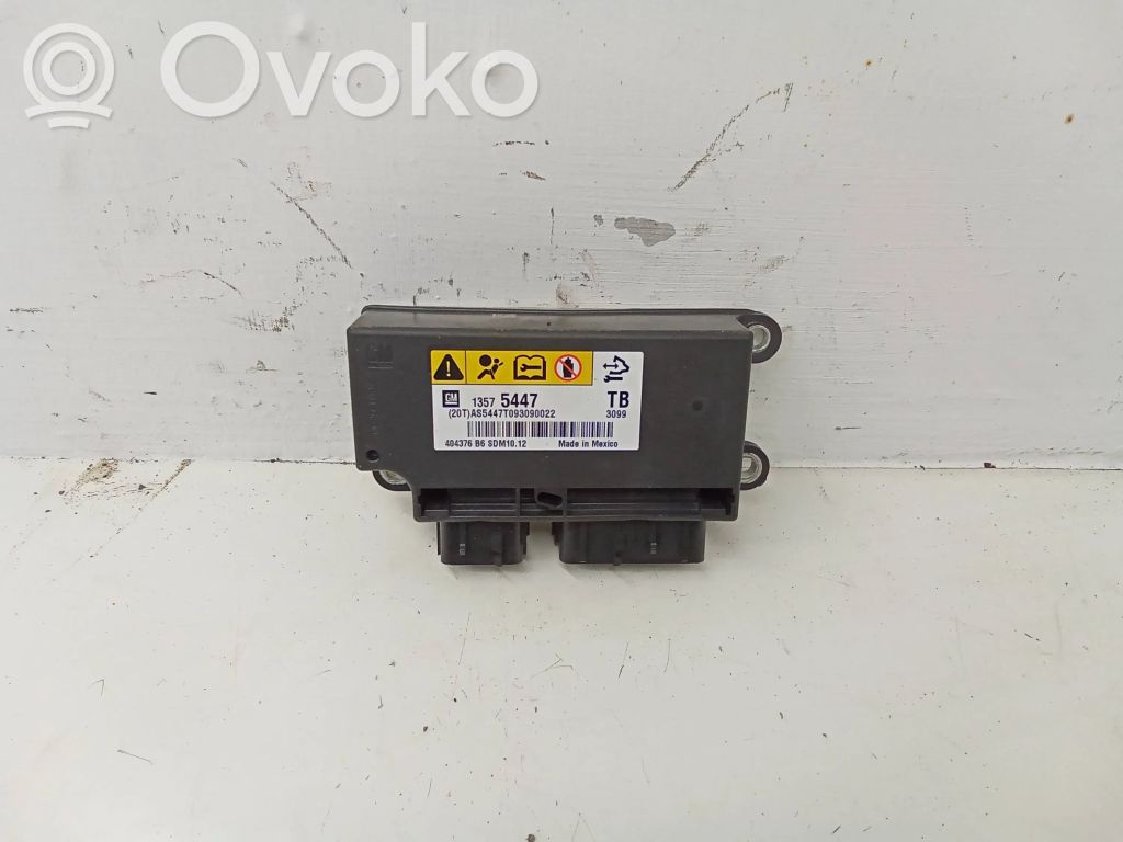 Sterownik / Moduł Airbag   13575447,404376,AS5447T093090022,092922,13502804,1456563