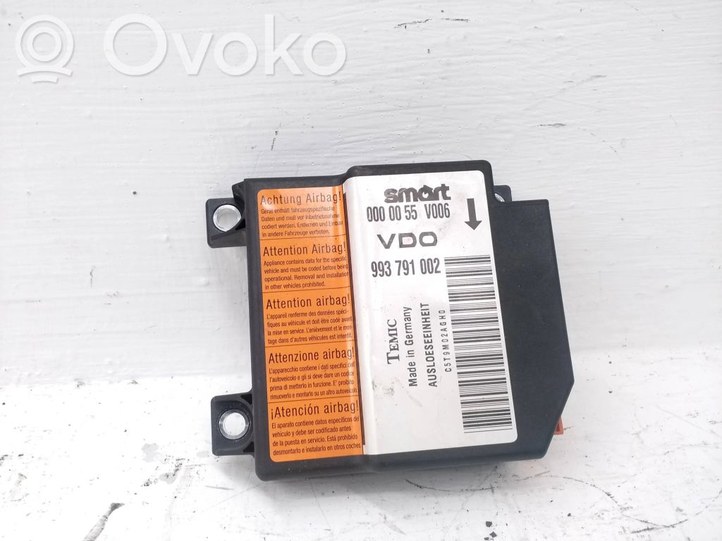 Smart ForTwo I Airbag control unit/module 