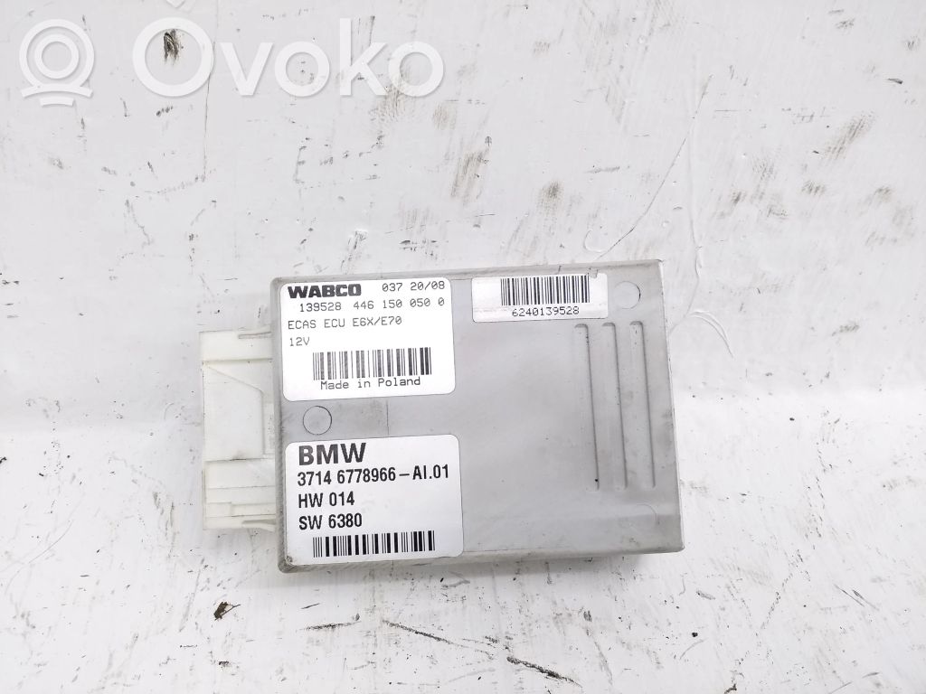 BMW X5 E70 Air suspension control unit module (rear) 