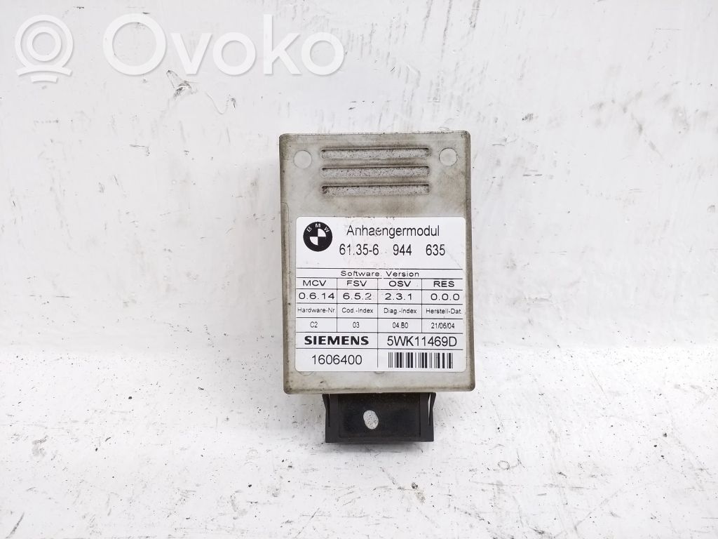 BMW 5 E60 E61 Tow bar trailer control unit/module 