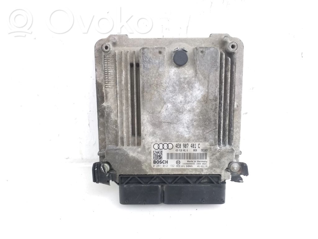 Audi A8 S8 D3 4E Engine control unit/module 
