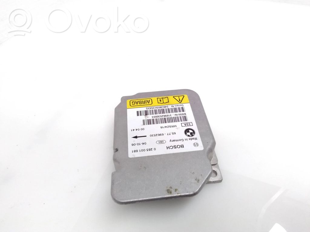 Centralina/modulo airbag   0285001681,6962530