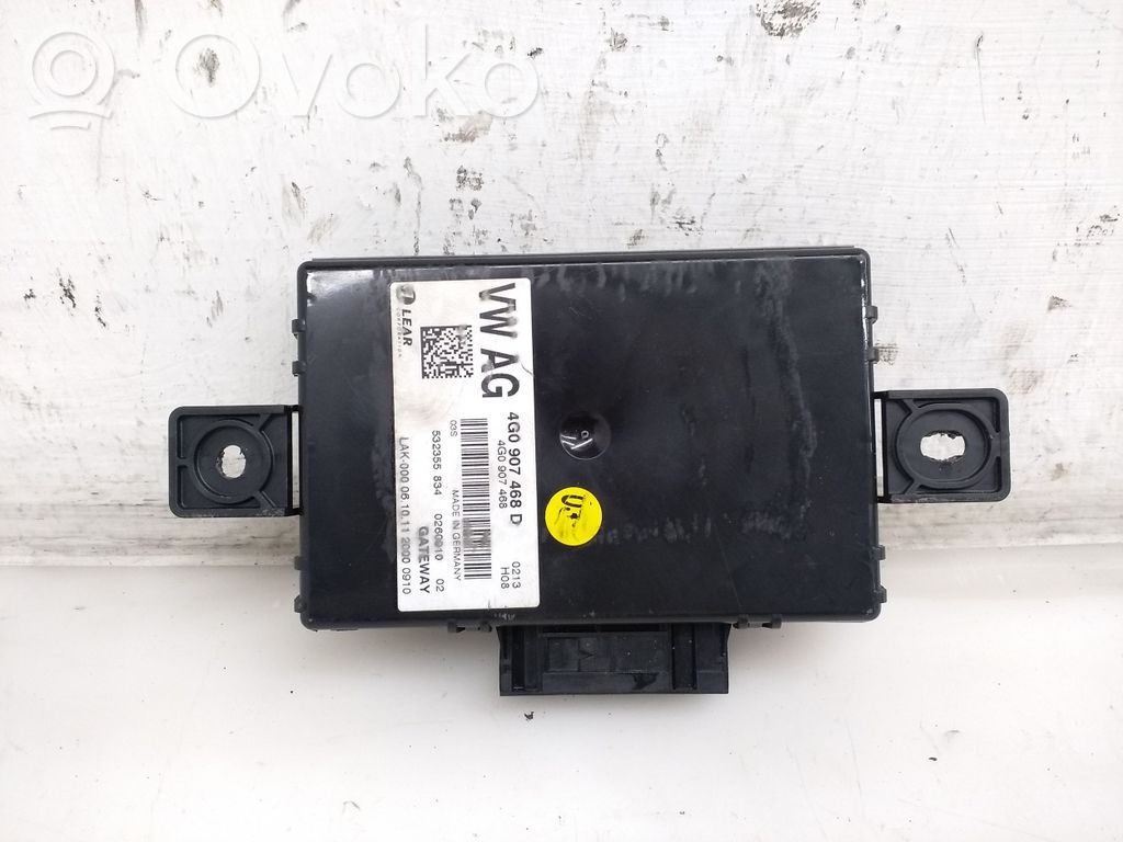 Audi A6 S6 C7 4G Gateway control module 