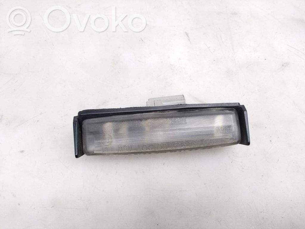 Toyota Camry Éclairage de plaque d'immatriculation