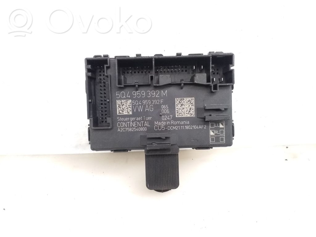Seat Leon (5F) Door control unit/module 