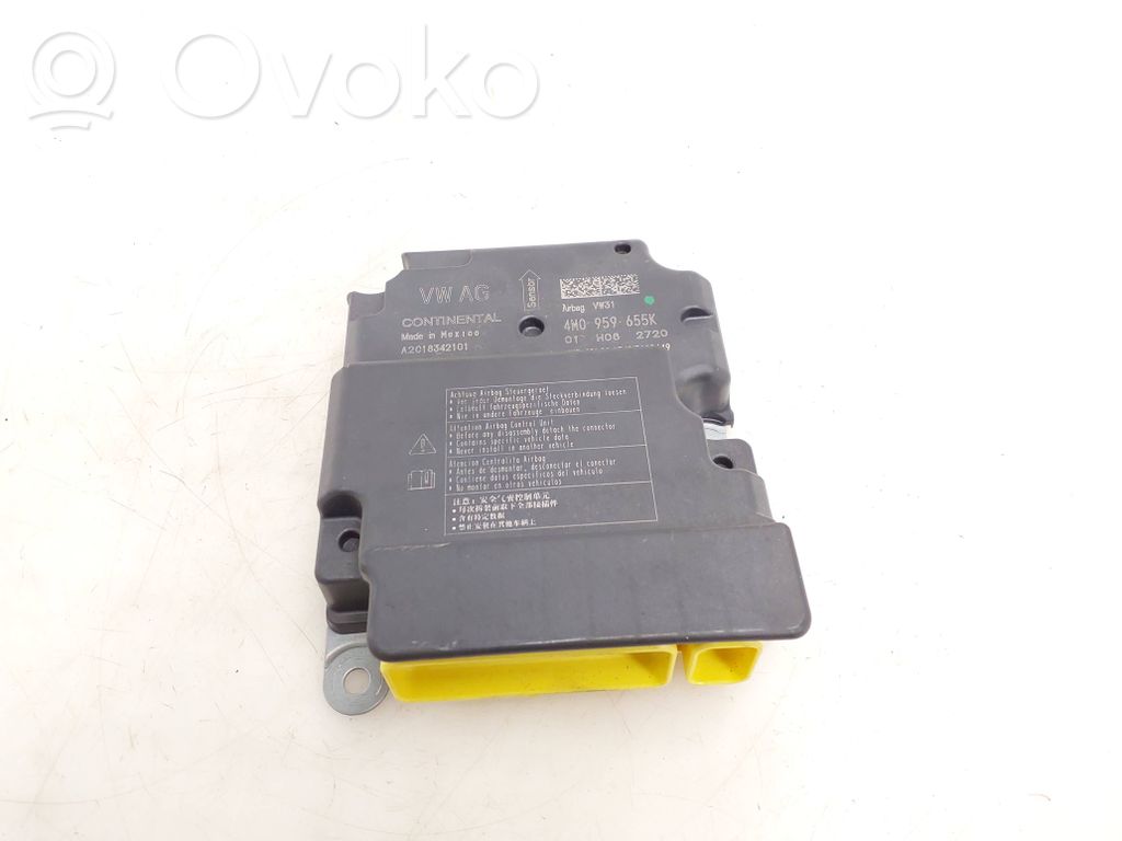 Porsche Cayenne (9Y0 9Y3) Unitate/modul de comandă airbaguri 