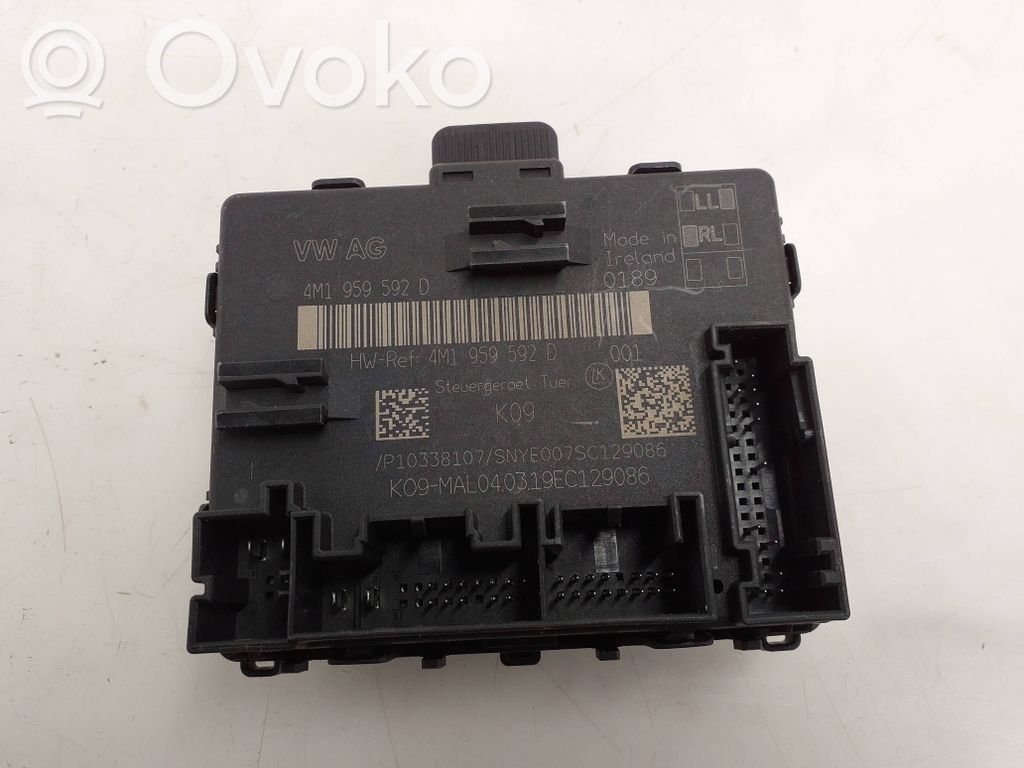 Porsche Cayenne (9Y0 9Y3) Door control unit/module 