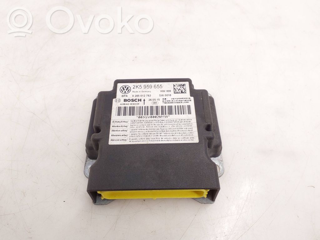 Volkswagen Caddy Airbag control unit/module 