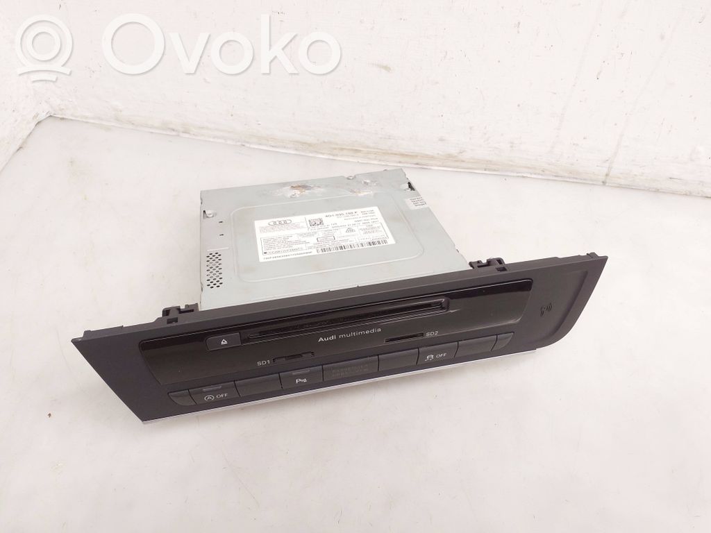 Audi A6 S6 C7 4G Panel / Radioodtwarzacz CD/DVD/GPS 