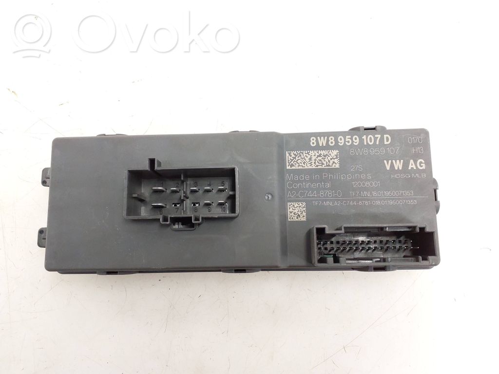 Audi A7 S7 4K8 Centralina/modulo portellone/bagagliaio 