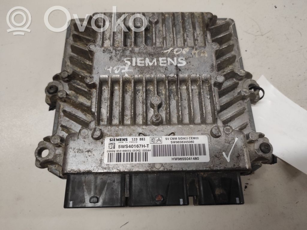 Peugeot 407 Engine control unit/module 