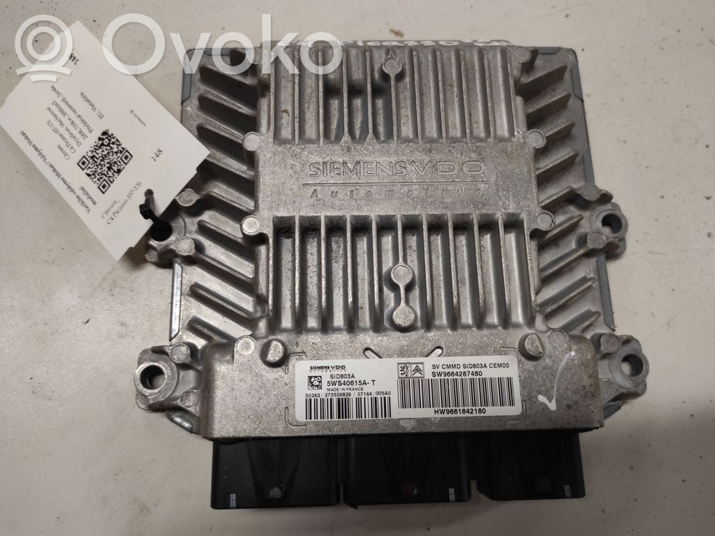 Citroen C4 I Picasso Engine control unit/module 