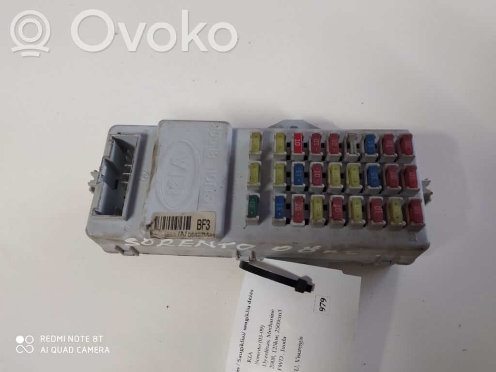 KIA Sorento Módulo de fusible 