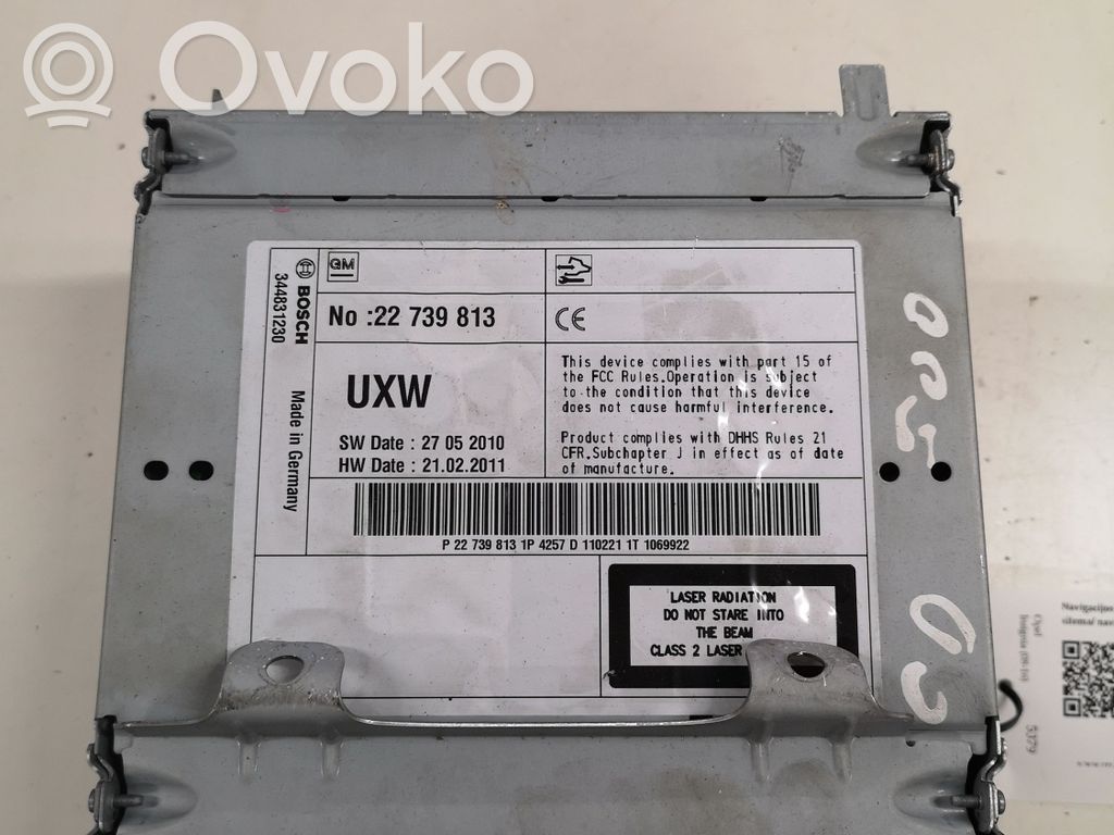 Opel Insignia A Stacja multimedialna GPS / CD / DVD 