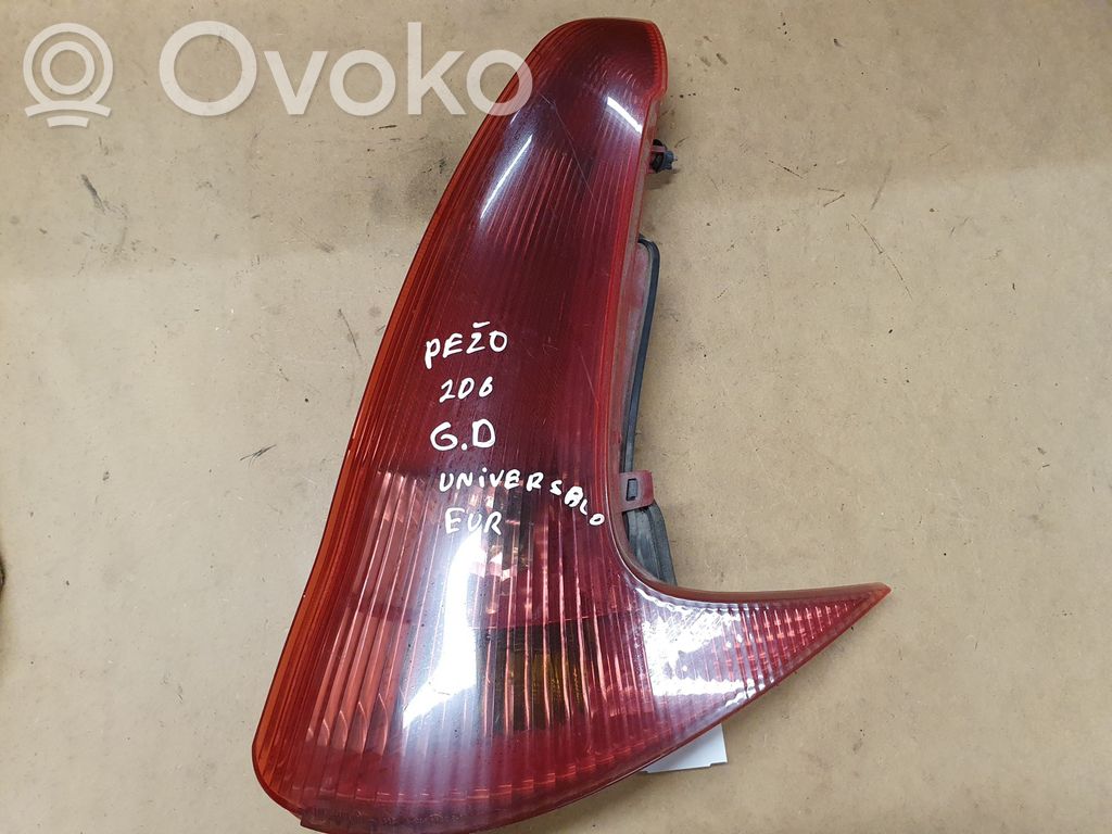 Peugeot 206 Rear/tail lights 
