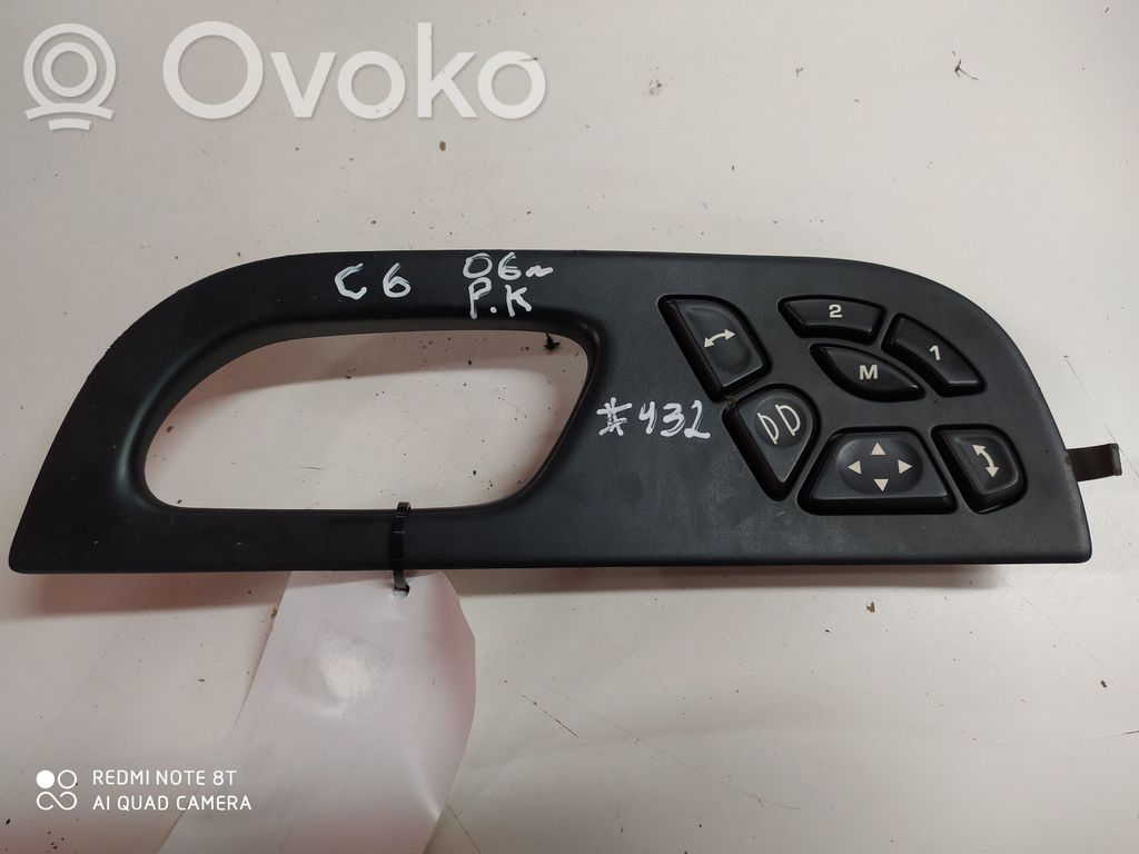 Citroen C6 Seat control switch 