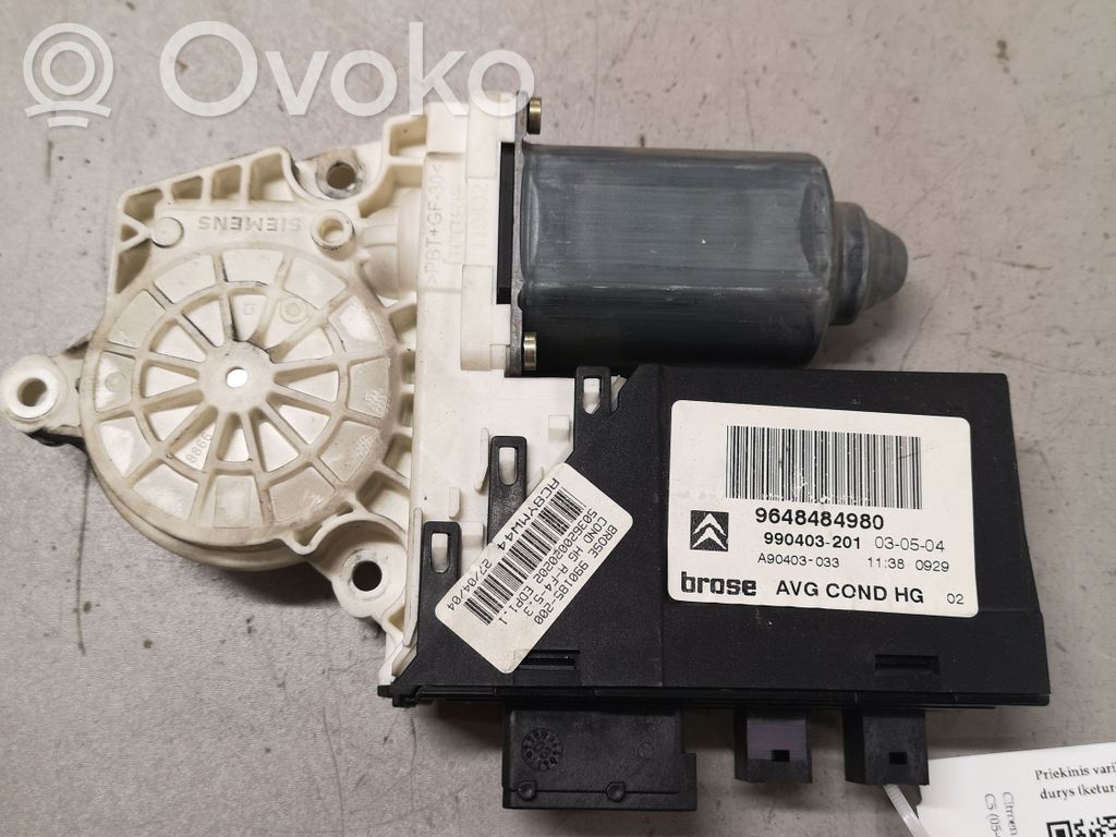 Citroen C5 Front door window regulator motor 