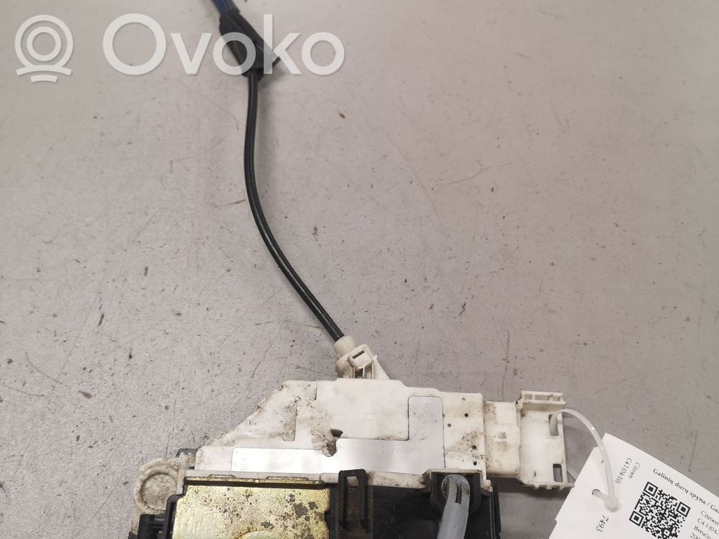 Citroen C4 I Takaoven lukko 