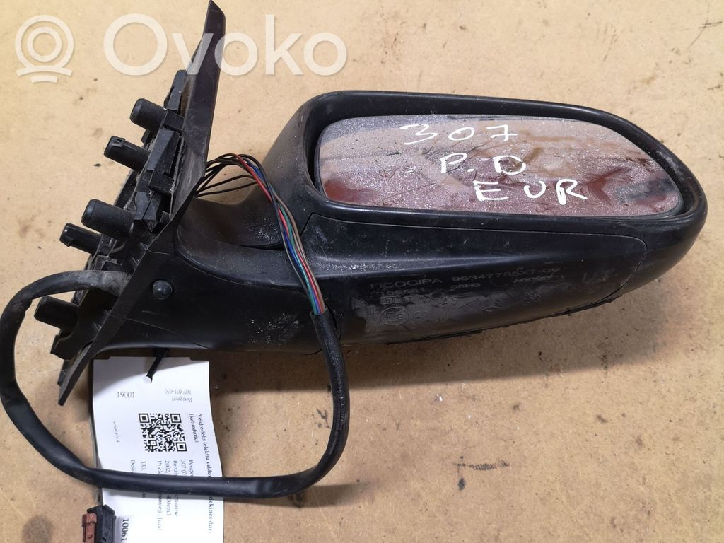 Peugeot 307 Elektryczne lusterko boczne drzwi przednich 