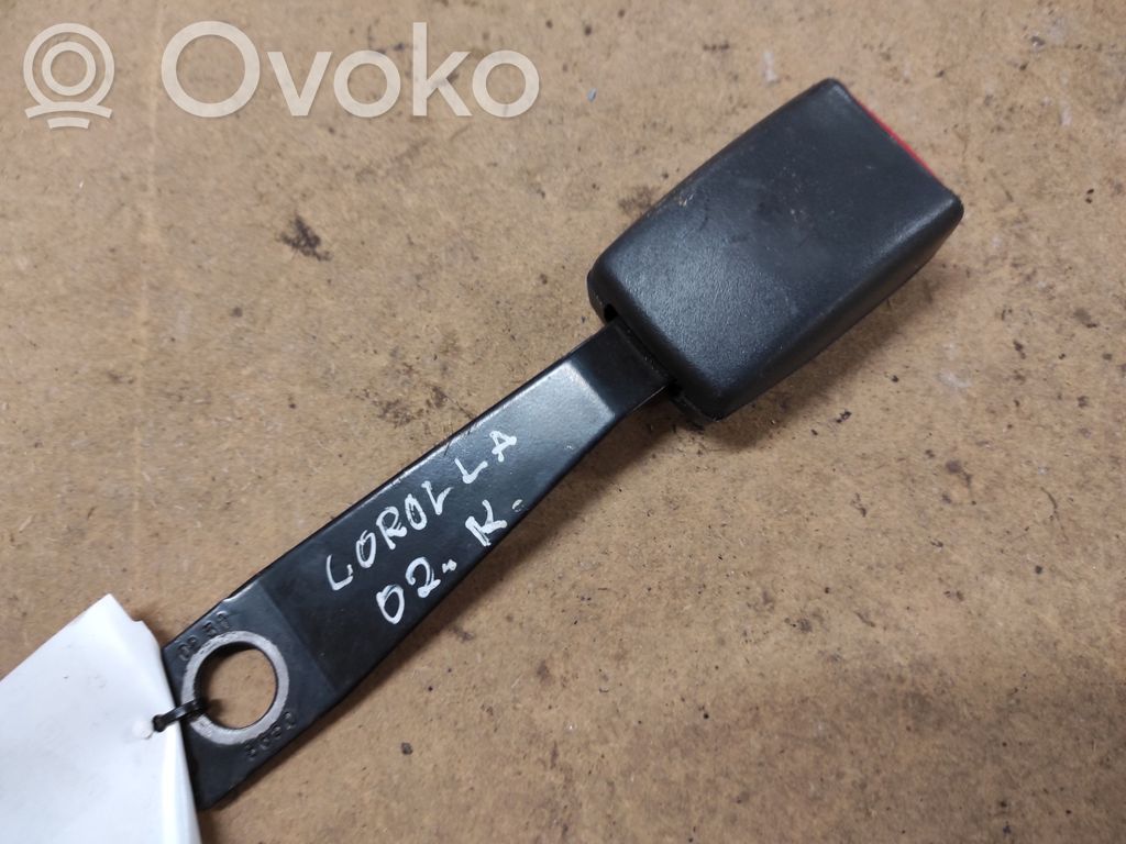 Toyota Corolla E120 E130 Klamra przedniego pasa bezpieczeństwa 