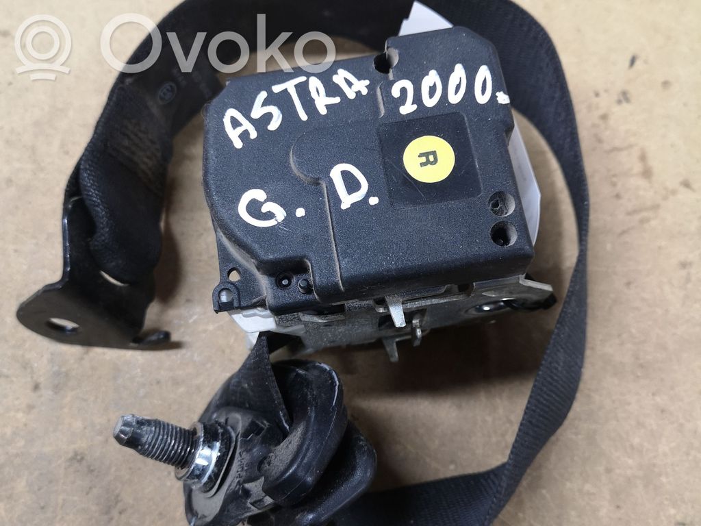 Opel Astra G Cinturón trasero 