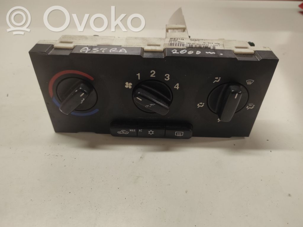 Opel Astra G Climate control unit 