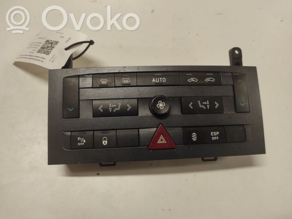 Peugeot 407 Panel klimatyzacji 