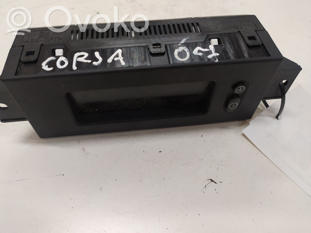 Opel Corsa D Screen/display/small screen 