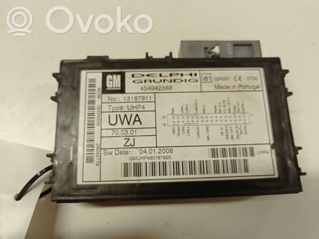 Opel Antara Sterownik / Moduł sterujący telefonem 