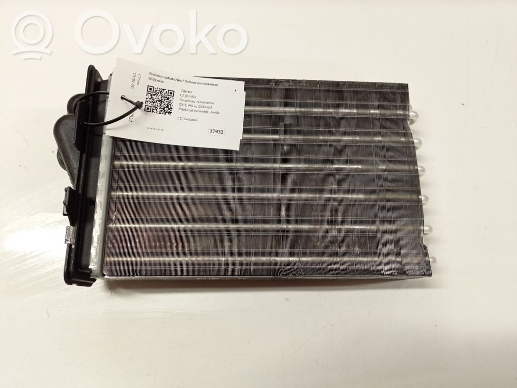 Citroen C5 Pečiuko radiatorius 