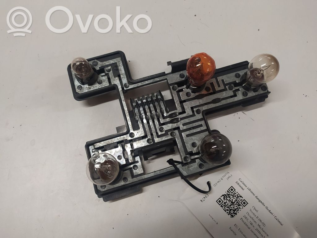 Opel Vectra B Tail light bulb cover holder 