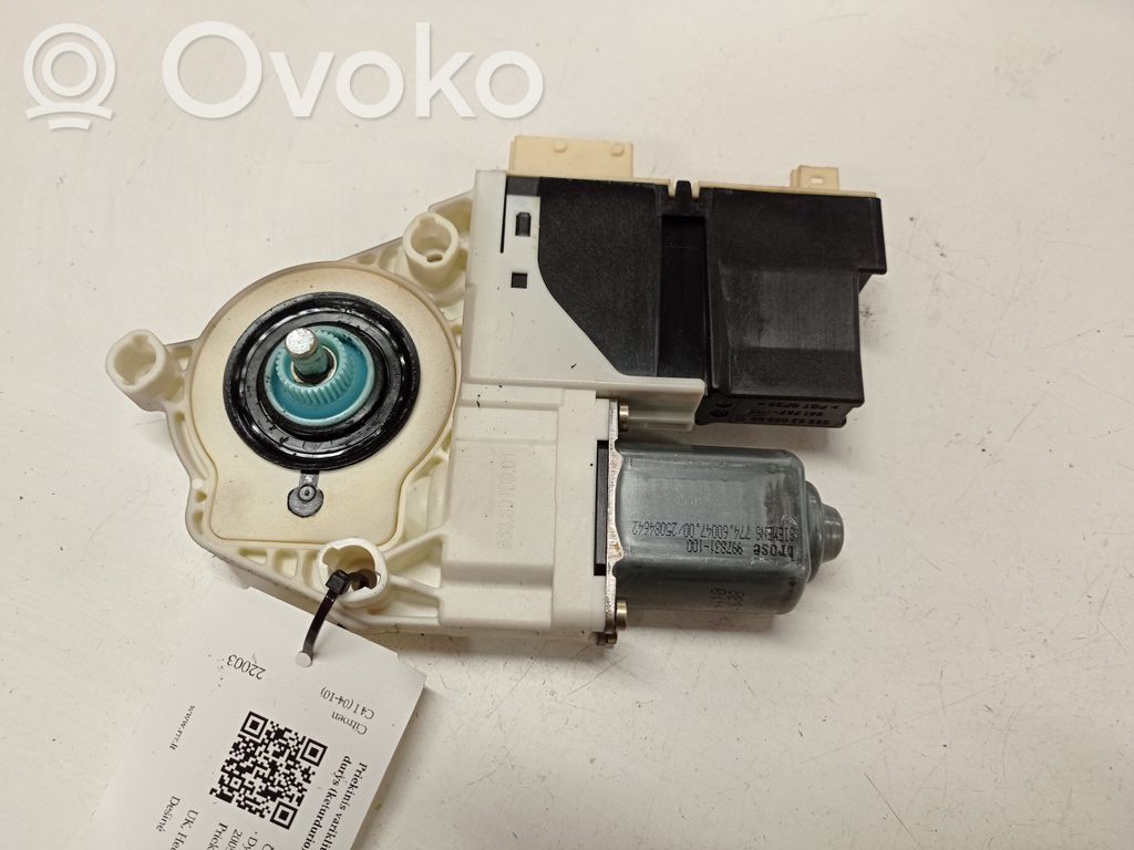 Citroen C4 I Etuoven ikkunan nostomoottori 