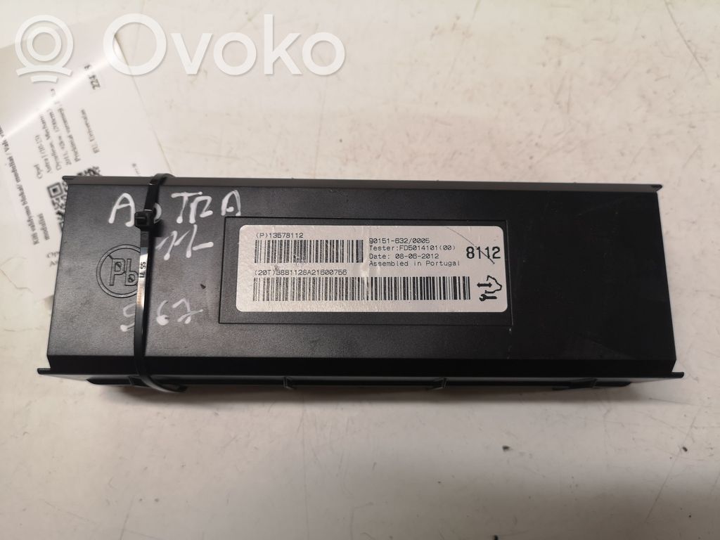 Opel Astra J Other control units/modules 