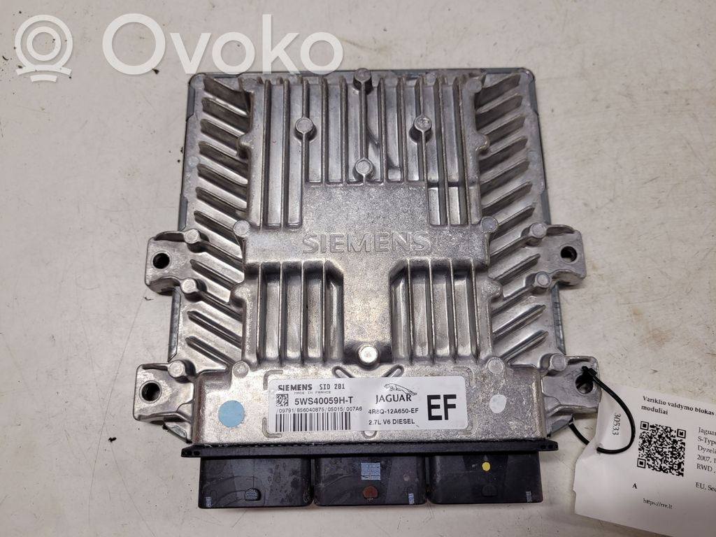 Engine control unit/module   4R8Q12A650EF,5WS40059HT