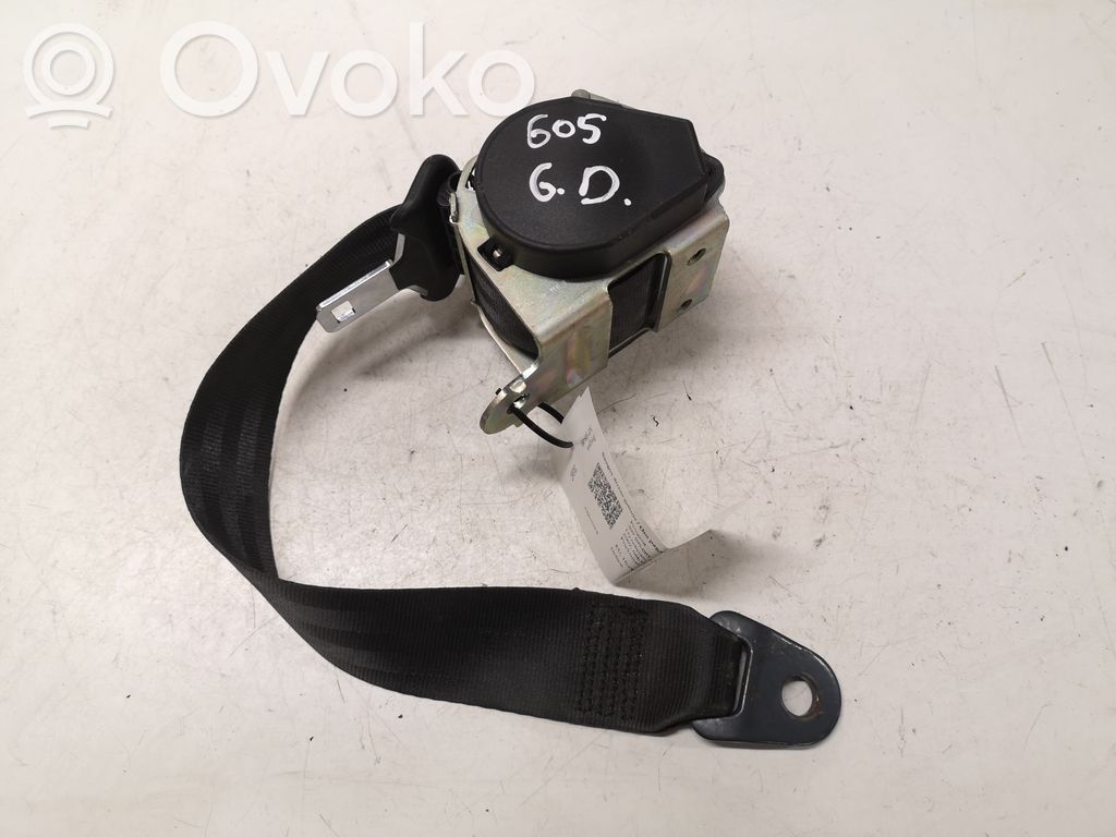 Peugeot 307 Rear seatbelt 